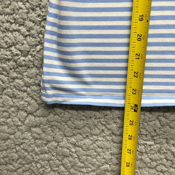 Polo Golf Ralph Lauren 1/4 Zip Tank Top Womens XL Blue Striped Paducah, Ky CC - Picture 6 of 10